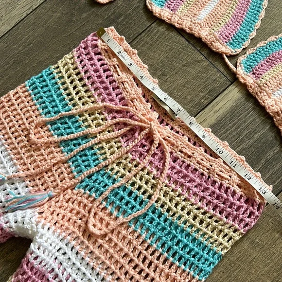 Dippin Daisy’s Rainbow Crochet Set - NWOT - Picture 4 of 10